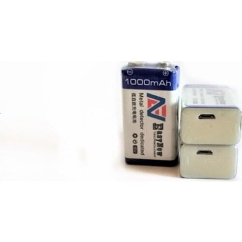 3pcs/lot New 1000mAh 9V rechargeable battery USB lithium polymer battery instrument childrens toy special battery