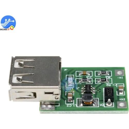 5Pcs 0.9V-5V 600MA USB Output Boost Converter Mini DC-DC Step-up Power Module Lithium Battery Charger Board