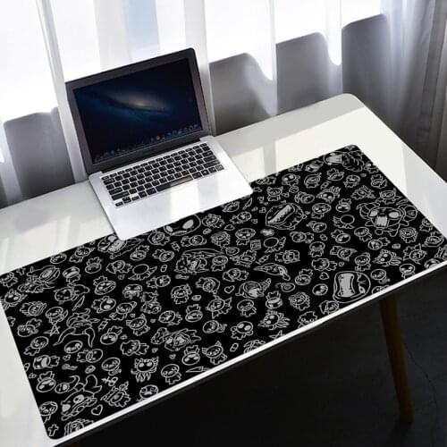 Mouse Large Pad Desk Mat Keyboard Pc Mats Gamer Office Japanese Table Pads Xxl Gaming Mousepad The Binding Of Isaac Game Carpet