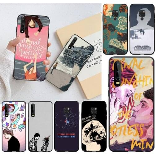 CUTEWANAN Eternal Sunshine of the Spotless Mind Phone Case for Huawei P40 P30 P20 lite Pro Mate 20 Pro P Smart 2019 prime