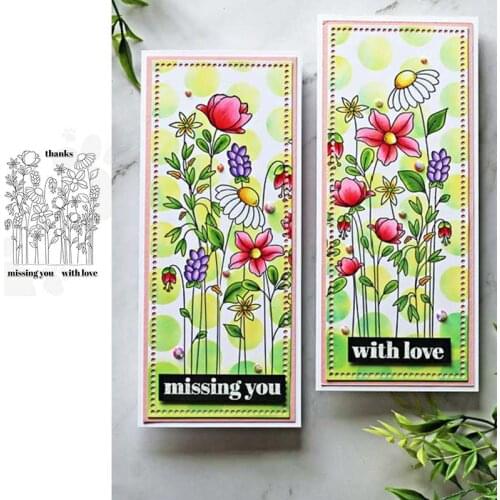 Beautiful Flower Cutting Stamps Diary Decoration Stencil Embossing Template DIY Greeting Card Handmade 2021 Newly Arrived