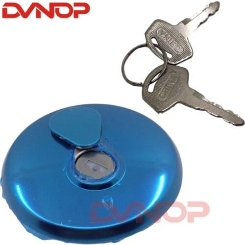 Motorcycle Fuel Gas Tank Cap Cover Lock Key Set For Suzuki GN250 GN125 GN 125 250