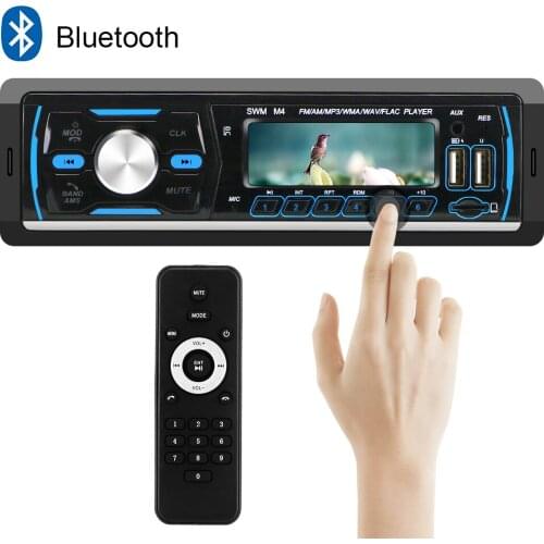 LEEPEE Car MP3 Player 1Din Digital Media Receiver Support FM/AM/RDS/DAB/DAB +/MP3 Bluetooth-compatible Car Stereo Radio Receiver
