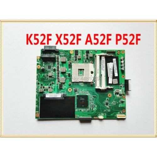 K52F Motherboard REV:2.2 HM55 DDR3 For ASUS K52 X52F A52F P52F laptop Motherboard K52F Mainboard K52F Motherboard Socket 989 tes