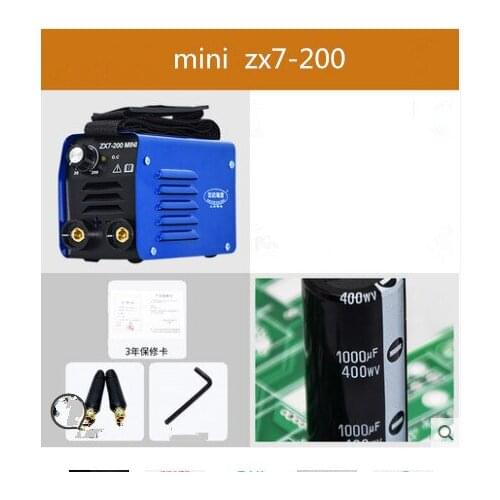 Euro quality Mini ARC-200 single phase 220V inverter arc welding machine MMA portable welder Free shipping