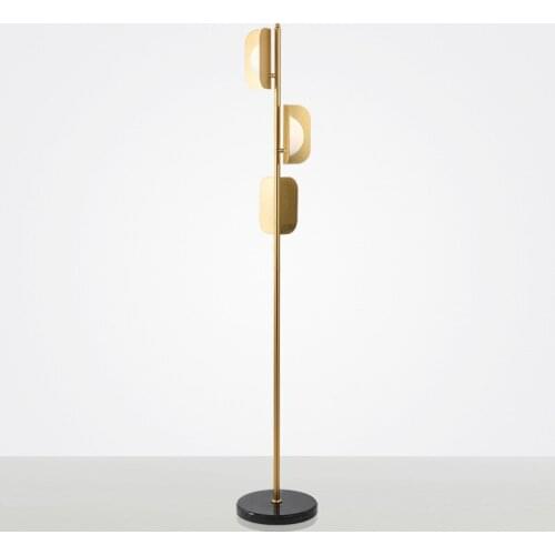 Postmodern minimalist marble floor lamp living room bedroom dining room standing lamp sofa coffee table floor lamp