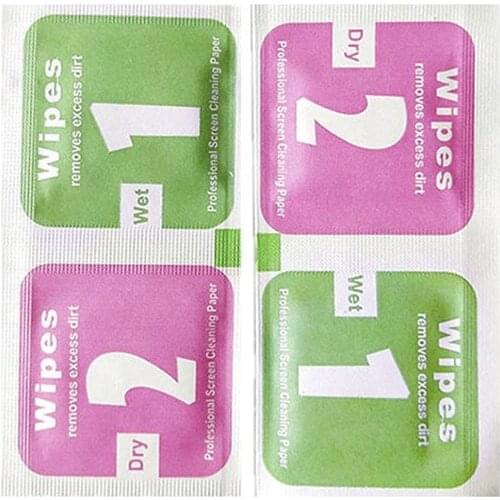 Computer Camera Lens Cleaning Cloth LCD Screens Dust Removal Wet Dry Wipe Pape Office and School Computer Cleaning Supplies