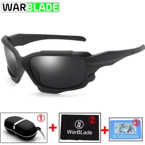 WarBLade 2019 Sunglasses Polarized Night Vision Sunglasses Mens Retro Male Sun Glasses For Men Sunglasses HD Fashion Brands