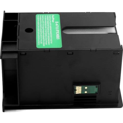 T6711 Maintenance Ink Tank for Epson WF-3520 WF-3540 WF-3620 WF-3640 WF-3010 WF-3530 WF-7110 WF-7610 WF-7620 WF-7710 Printer