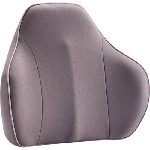 Universal Car Back Support Chair Massage Lumbar Support 1 or 2 pc Waist Cushion Memory Ventilate Mat Pad For Auto Office Home