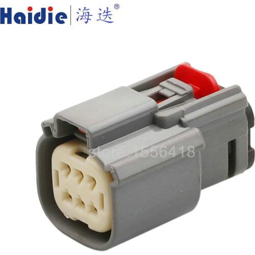 2sets 6pin auto wiring harness plug cable electric plug connector 33482-3628/33482-3633