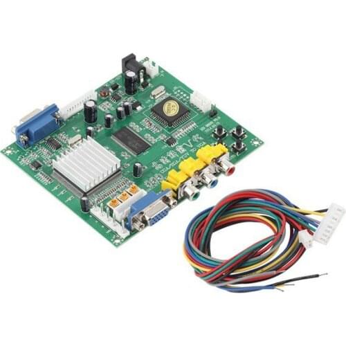 1 VGA OUTPUT RGBS/CGA/YUV TO VGA converter MAME arcade games