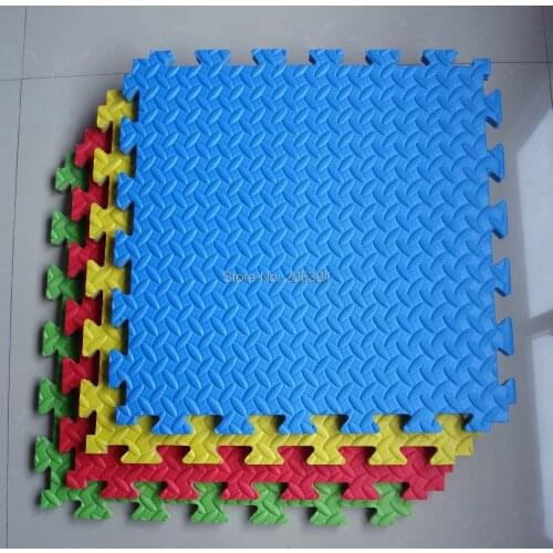 100*100*1.5 cm Kids Amusement Playground Interlock Floor EVA Mats Soft Play Area Cushion YOGA Pads