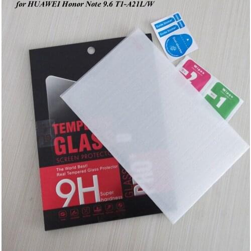 100PCS/Lot HD Premium Tempered Glass Film For HUAWEI Honor Note T1-A21L T1-A21W Screen Protector 9.6'' By DHL