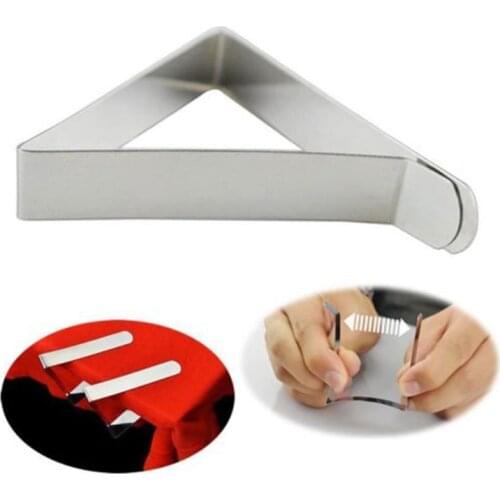 6/12pcs Map Table Holder Clip Stainless Steel Tablecloth Clips Cloth Cover Clamp Accessories Triangle Table Cloth Clip