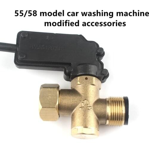 Automatic Water Gun Pressure Sensing Switch Device 55/58 Model Car Washing Machine Automatically Start/Stop Accessories