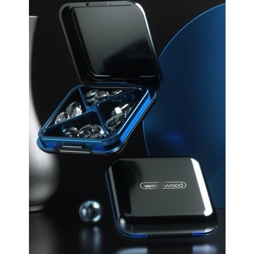 GY Small Medicine Box Portable Small Mini 7 Days Large Capacity Dispenser Portable Tablets Medicine Split Storaging Box