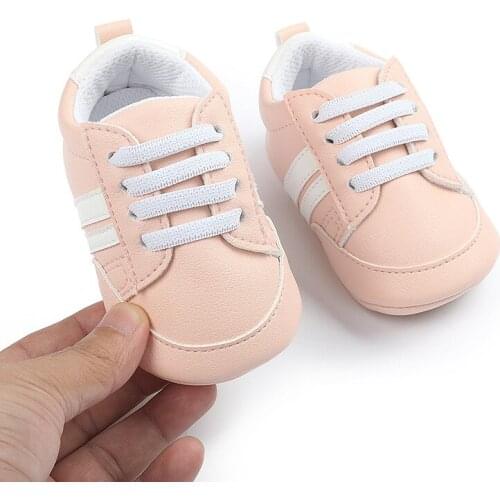 New Fashion Sneakers Newborn Baby Crib Shoes Boys Girls Infant Toddler Soft Sole First Walkers Baby Shoes 0-18 Months