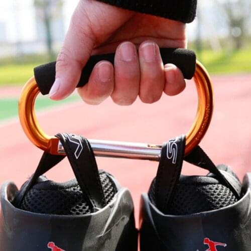 Multifunctional Roller Skates Shoes Handle Buckle Metal Hook Hasps for Inline Slalom Skating Shoes Dog Rope Buckle