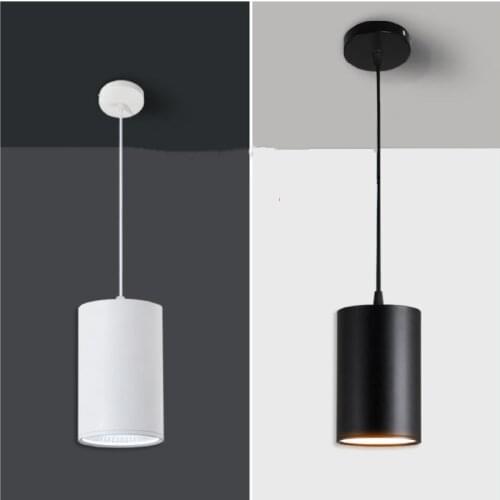 Pode ser escurecido led downlight superfície montado lâmpada do teto com fio pendurado 7w9w12w15w18w20w25w 30w luz de ponto de t