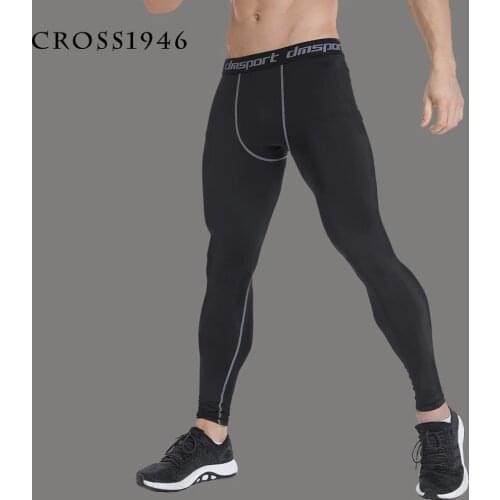 Men Jogger Bodybuilding Sports Leggings Gym Compression Sport Pants Long Trousers High Elastic Fitness Running Tights