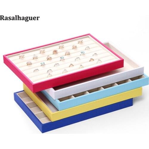 Bangle Bracelet Necklace Ring Earring Pendant Stand Series Watch Holder For Woman Jewelry Tray Jewellery Organizer Storage Box