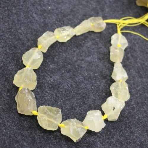 15.5 Natural Druzy Rough Nugget Beads 12-18x14-20mm Gems Stone Large Size Rock Raw Crystal Quartz Women Beads, Necklace