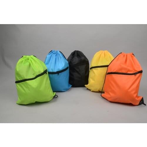 45*35cm Custom print Jym bags Drawstring bag portable backpack customized garment bag, waterproof cloth bag