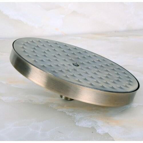 7.7" inch Brushed Nickel Round Bathroom Rain Shower Heads Wsh215