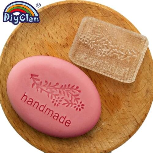 Acrylic DIY resin chapte handmade logo anthemia Resin soap stamp chapter diy patterns Z0090HM