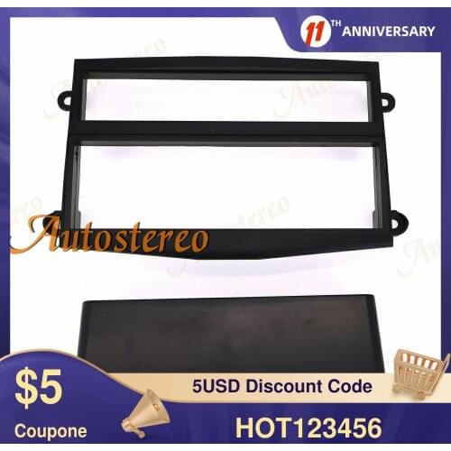 Car radio Frame Panel Auto Radio Stereo Fascia For Proton Savvy 2006-2010 1DIN Car Refitting Stereo DVD Frame Fascia Dash Panel