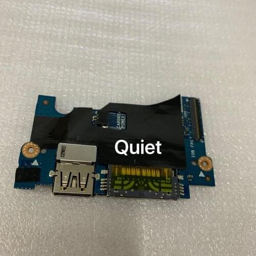 Free Shipping new Original for Dell FOR XPS 13 9343 USB Card Reader Power Button Board LS-B441P 0Y1TPF Y1TPF 100% Test ok