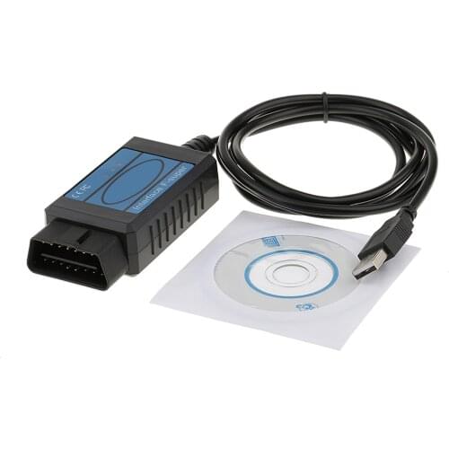 OBDII OBD2 EOBD USB Diagnostic Scanner Tool Cable for Fiat Alfa Romeo Lancia
