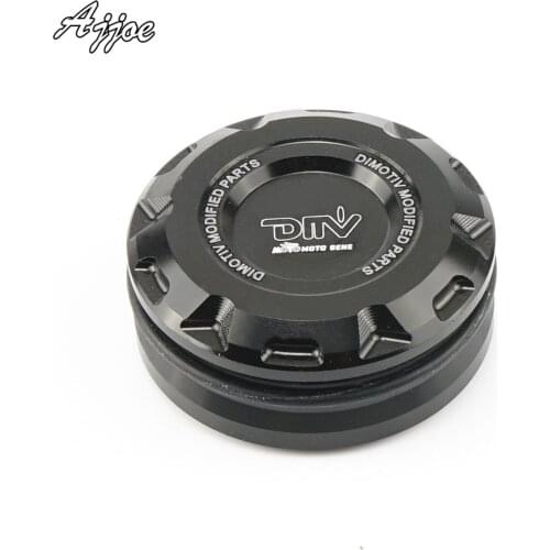 For Kawasaki Ninja250 Ninja 300 Versys650/1000 ZX6R ZX10R ZX14R ZZR1400 GTR1400 Motorcycle Rear Brake Fluid Reservoir Cover 37mm