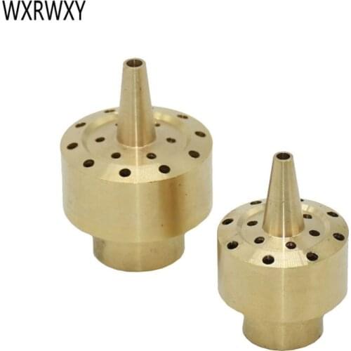 DN15 DN20 Female thread 1/2" 3/4" Brass Column Fireworks Fountain Nozzles Sprinkler Spray Head 1PCS