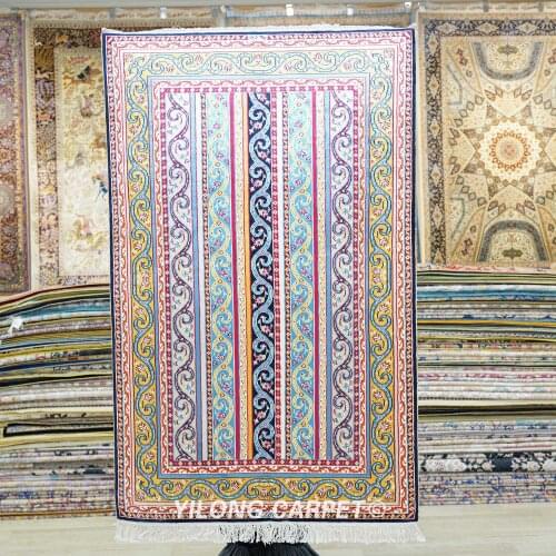 YILONG 2.5'x4' Persian handmade floral carpet elegant traditional kazak rugs (HF148B)