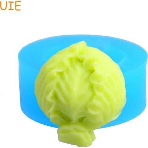 VYL016U Vegetable Lettuce Mold 23mm Silicone Mold Cake Decorating Fondant Cake Decorating Tools Silicone Soap Mold