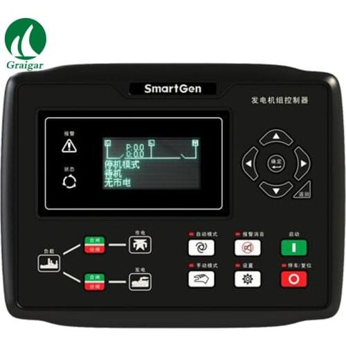 Genset Controller New Smartgen HGM8120CAN with RS485+VFD+AMF+ETHERNET+GSM+J1939