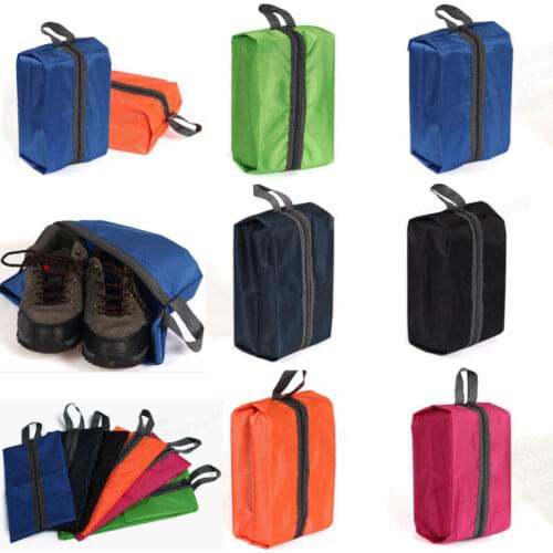 Portable Travel shoe bag Zip view window Pouch Storage waterproof Organizer High Quality Solid Strong Shoes Bag