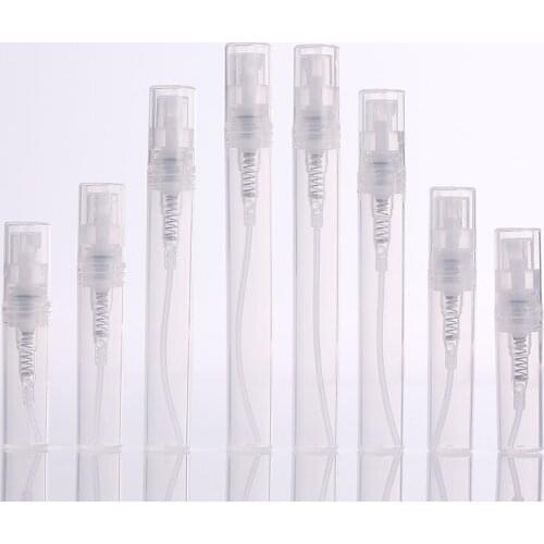 2ml 3ml 4ml 5ml Atomizer Portable Scent Bottle Travel Vials Perfume Sample Bottle Toner Container 100pcs/lot P062