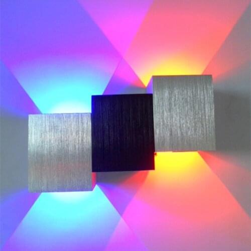 Dimmable 2W LED wall lamp wall lamp up and down light staircase lighting hotel living room aisle Drop shipping