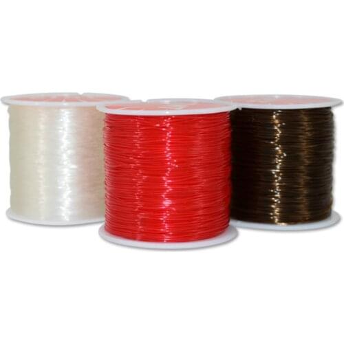 0.6 0.8 1mm Strong Elastic Crystal Beading Cord for Bracelets Stretch Thread String Necklace DIY Jewelry Making Round Cords Line