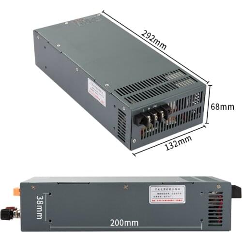 Mingwei 1000W high-power adjustable switching power supply SK-1000-24 12V80a 24V40a 36V48V20a
