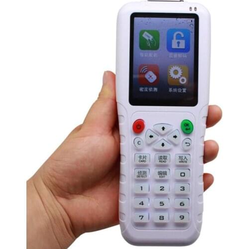 Multi-frequency ID IC Smart Key Machine Smart Card Reader Wifi Decoding Access Card Copy Reader Support GDM-IC Rolling Code Card
