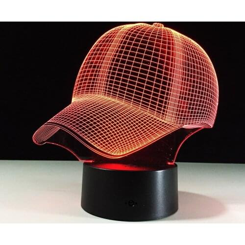 TouchRemote switch 3d Lamp Novelty Usb Led Wireless Wall Lamp Luminaria De Mesa 3d Light Fixtures Led Usb Night Lamp