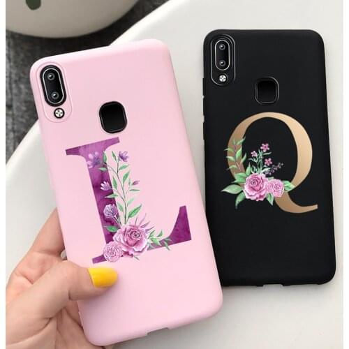 Cute Letters Case For Vivo Y90 Y91 Y91i Y91C Y93 Y95 Silicone Soft TPU Cover For Vivo Y 90 91 93 95 Phone Case Shockproof Bumper