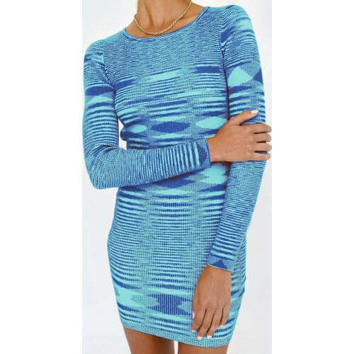 Модные вязаные платья TOSSY China At AliExpress