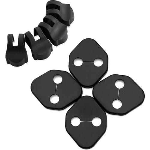 8PCS Car door checks cover + door lock protecting cover,water proof protector For Suzuki Vitara accessories 2015 2016