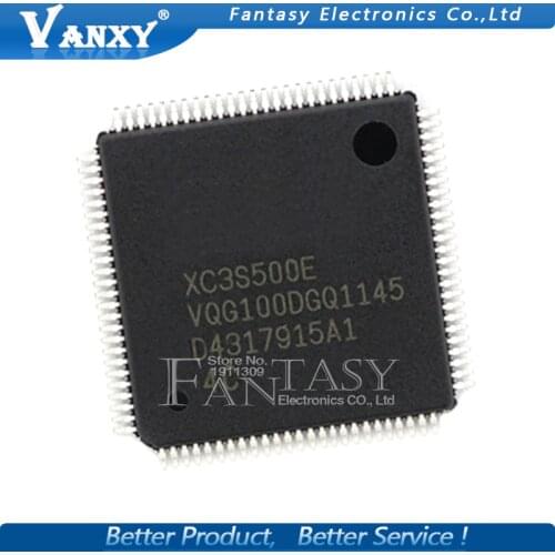 1pcs/ lot XC3S500E XC3S500E-4VQG100C XC3S500E-VQG100 TQFP100