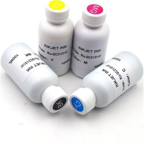 100ml/pc Sublimation Ink For Ricoh SG 3110DNw 2100N 7100DN SG2010 SG2200 SG3100 SG3200 Printers